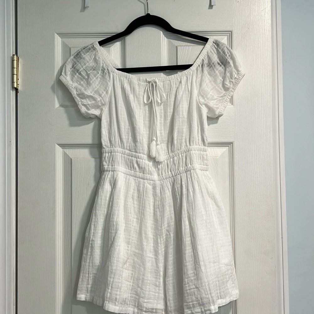 American Eagle White Romper